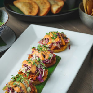 Chipotle Turkey Tostones